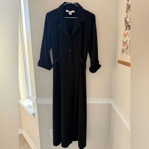 Elegant Black Maxi Dress